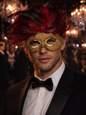 Vintage MASQUERADE Mask